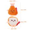 BESPORTBLE 2-Piece Cartoon Plush Chew Toys for Small and Medium Dogs view 2