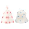 AHIOJEGX Sauna Hats, 2-Pack Felt Sauna Caps, Breathable Reusable Sauna Hats view 1