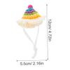 Happyyami 2-Piece Miniature Knit Hat for Small Pets view 2