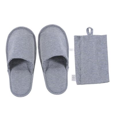 FRCOLOR Foldable Travel Slippers for Women, 1 Pair, Size 23–27