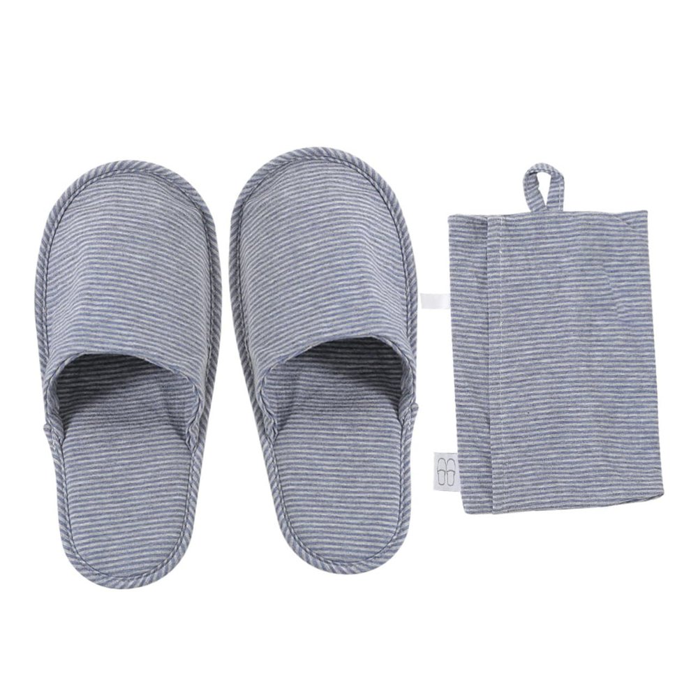 FRCOLOR Foldable Travel Slippers for Women, 1 Pair, Size 23–27
