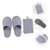 FRCOLOR Foldable Travel Slippers for Women, 1 Pair, Size 23–27 view 4