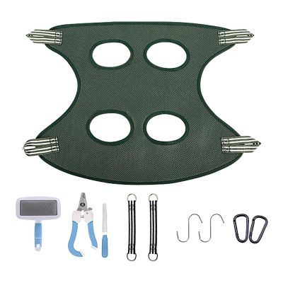 Ecara Dog Grooming Hammock and Nail Trimming Set for Pets