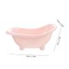 Pink Plastic Hamster Bath for Small Animals, Lightweight and Durable view 2