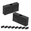 Vaguelly Black Nylon Window Restrictors for Doors and Windows, Easy Installation, Child Safety, 20-Pack view 1