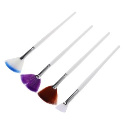 Beaupretty 4-Piece Fan Brushes for Facial Applications
