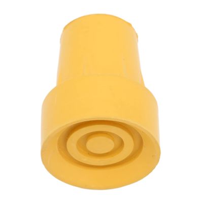 ZJchao Rubber Cane Tips, 3/4 in (19 mm), Non-Slip Tire-Tread Design