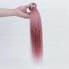 YANG11FAN Human Hair Bundles, Pink Brazilian Straight Hair Weave, 14/16/18 view 3