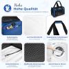 Lohofrnny Cat Carrier for Cats and Small Dogs up to 8 kg, Navy Blue, 50 x 34 x 34 cm view 3