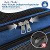 Lohofrnny Cat Carrier for Cats and Small Dogs up to 8 kg, Navy Blue, 50 x 34 x 34 cm view 4