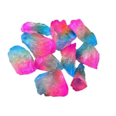 Healing Crystal Set, Edible Water Stones & DIY Gemstones, 2–3 cm, 100 g