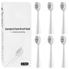 6 Gum Care Replacement Brush Heads Compatible with ApaCare Electric Toothbrush, White view 1