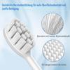 6 Gum Care Replacement Brush Heads Compatible with ApaCare Electric Toothbrush, White view 3
