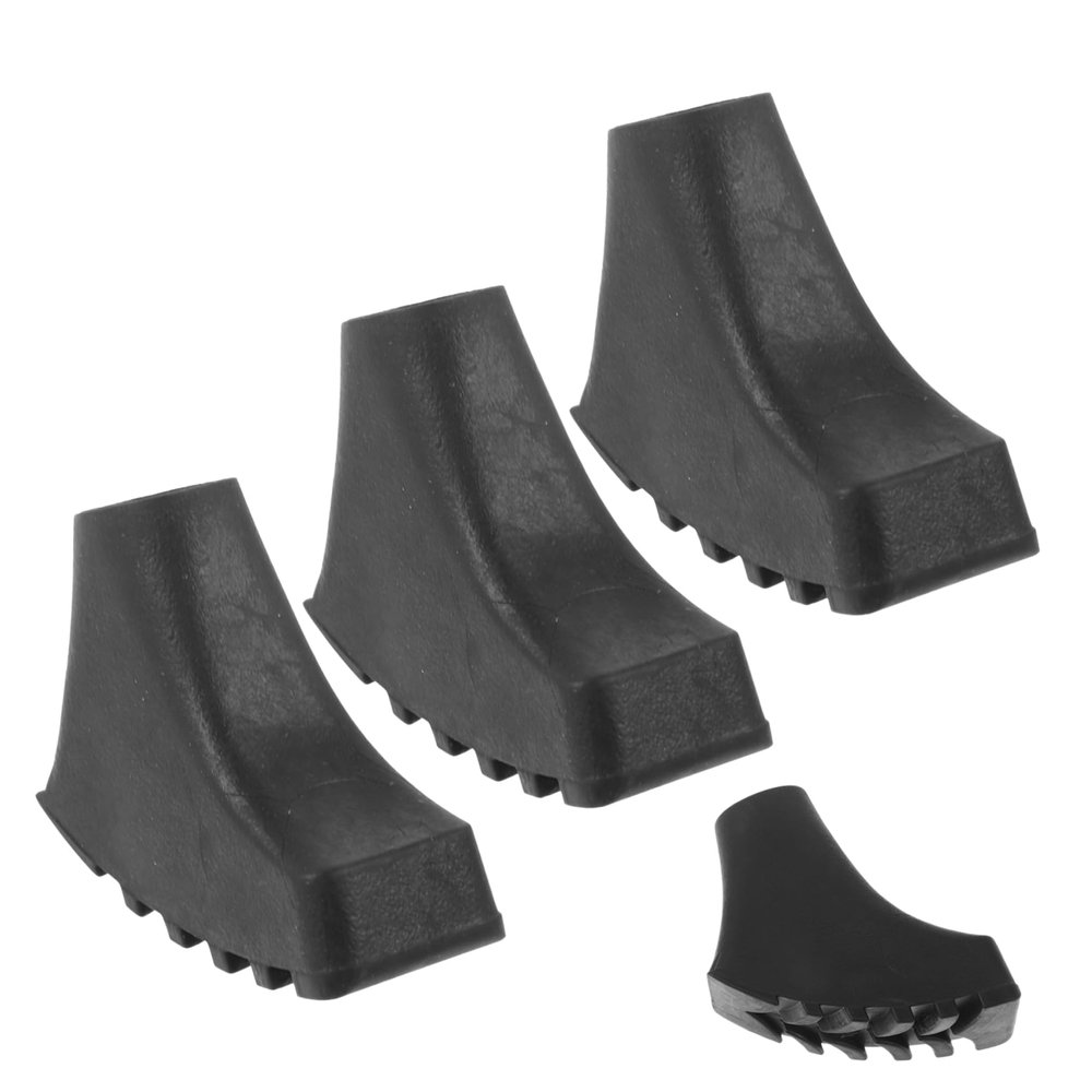 Healeved 4-Piece Non-Slip Rubber Tips for Walking Sticks