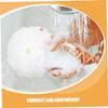GOOHOCHY Ice Cream Shower Sponges, Soft PE Sponges, 4-Pack, Ice Cream Cone Shape view 3