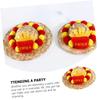 BESPORTBLE Adjustable Rattan Summer Hat for Dogs and Cats view 3