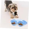 HYTROVE Flower-Shaped ABS Pet Bowl with Six Compartments view 4