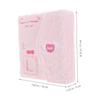 Pink Plush Photo Album, 3-Inch, for Baby Photos and Movie Tickets view 2