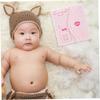 Pink Plush Photo Album, 3-Inch, for Baby Photos and Movie Tickets view 4