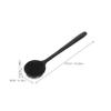 Silicone Bath Brush with Long Handle, 2-Pack, Black view 2
