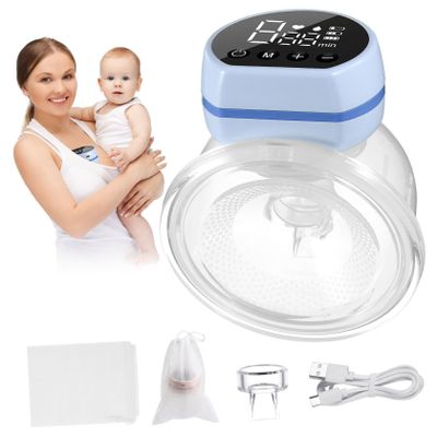 Portable Hands-Free Silicone Electric Breast Pump