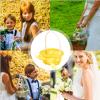 Rattan Flower Girl Basket with Handle view 4