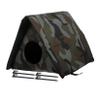 HOUDERCO Insulated Outdoor Cat House, Weatherproof Elevated Shelter for Outdoor Cats view 1