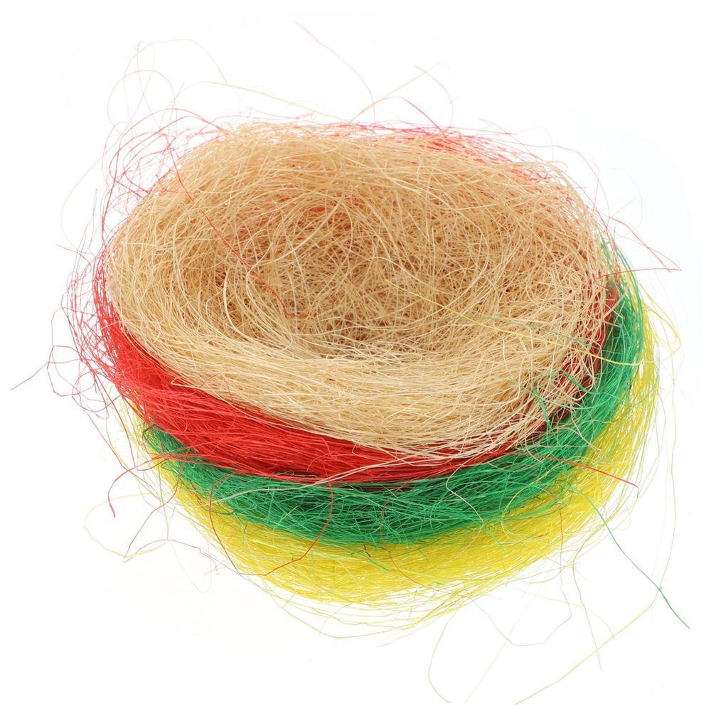 BESPORTBLE 4-Piece Simulation Bird Artificial Nest