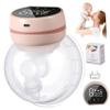 Portable Electric Breast Pump with Hands-Free Silicone Cup view 1
