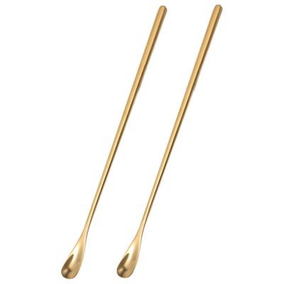 Toddmomy 2-Pack Stainless Steel Reptile Feeding Spoon