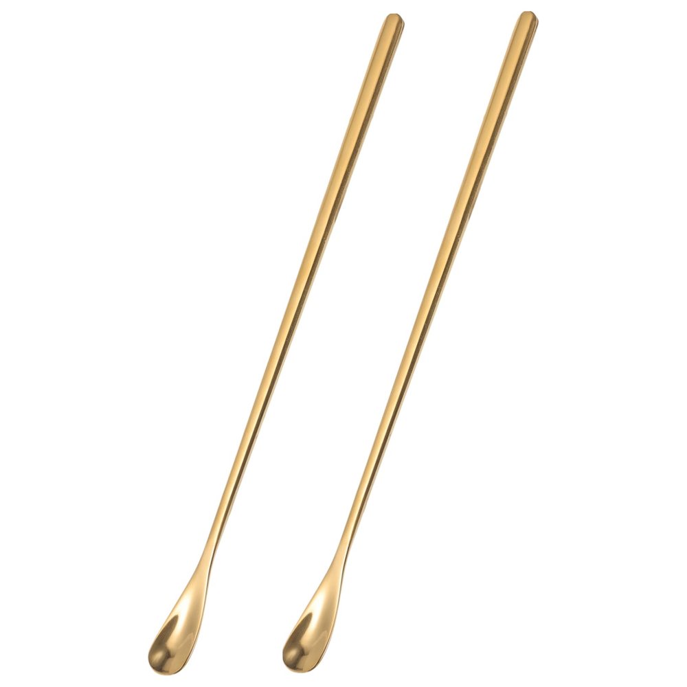 Toddmomy 2-Pack Stainless Steel Reptile Feeding Spoon