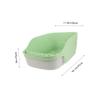 BESPORTBLE Open Cat Litter Box with Scoop, Durable Material, for Kittens view 2
