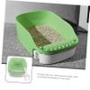 BESPORTBLE Open Cat Litter Box with Scoop, Durable Material, for Kittens view 3