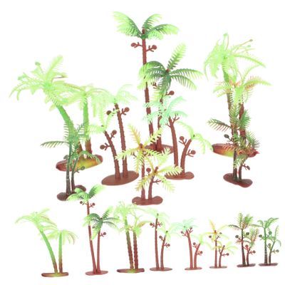BESPORTBLE 40 Pcs Artificial Coconut Palm Trees