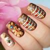Christmas Gingerbread House Press-On Nails view 2