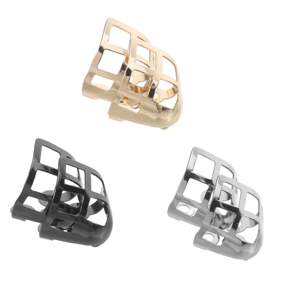 Homoyoyo 3 Pairs Metal Toe Caps for Pointed High Heels