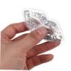 Lip-Shaped Gel Compress, 8 cm, PVC, Silver, Reusable view 3