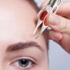 Portable Eyebrow Tweezers for Facial Hair Removal view 2