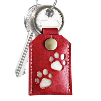 Pet Hair Memorial Keychain