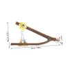 BESPORTBLE Bird Perch Stand view 2