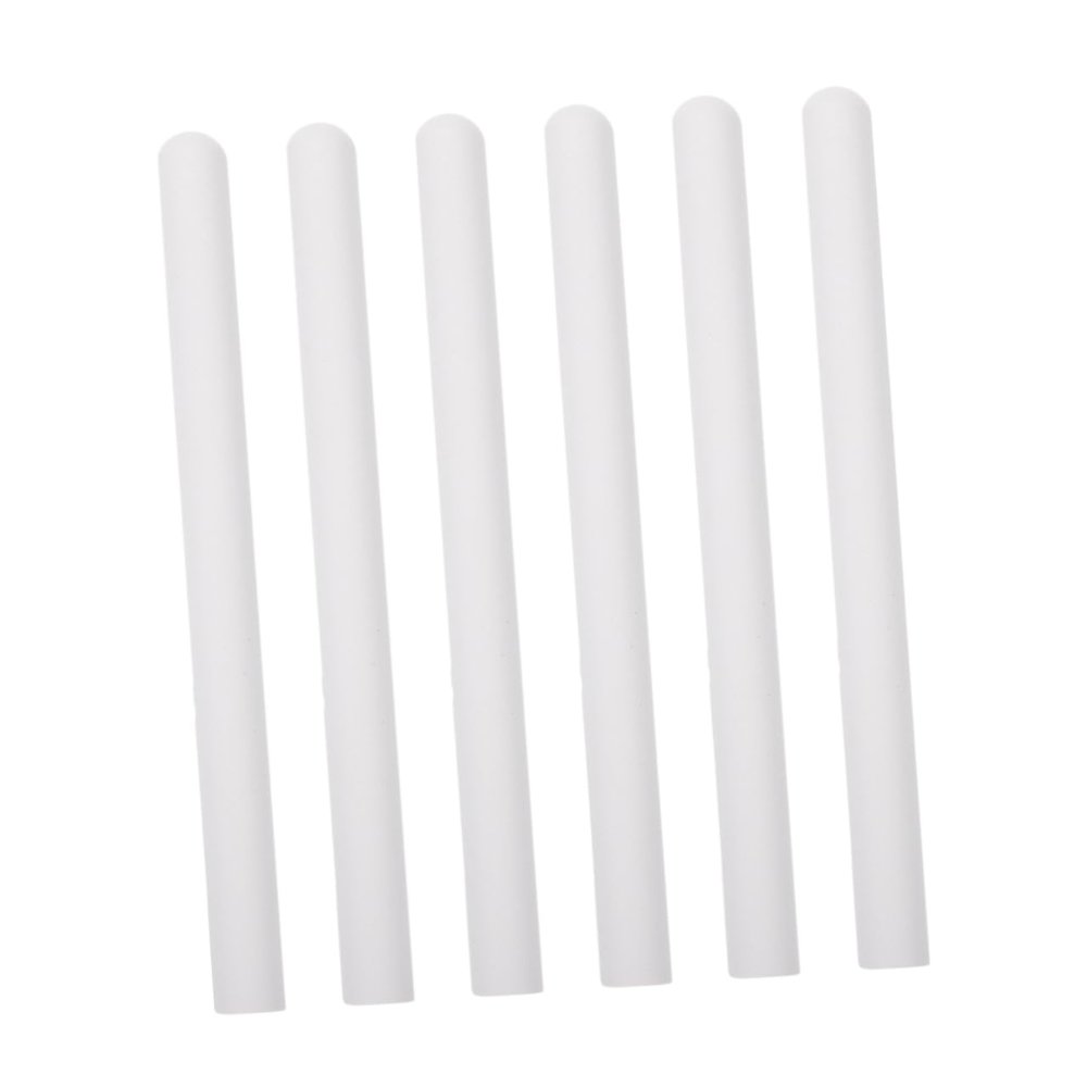 Diatomite Drying Sticks, 6-Piece, White, for Tools and Toys