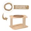 YARNOW Multi-Level Cat Tree with Natural Sisal view 3