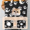 Bones Cat Dog Tracks Canvas Pet Shoulder Carrier view 3
