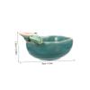 Light Blue Ceramic Mask Mixing Bowl for Facial Treatments view 2