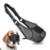 WPPQWP Dog Muzzle for Large, Medium, Small Dogs - Breathable Mesh with Adjustable Strap, Effective Bite & Eating Protection, 4 Sizes (XL) view 1