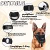 WPPQWP Dog Muzzle for Large, Medium, Small Dogs - Breathable Mesh with Adjustable Strap, Effective Bite & Eating Protection, 4 Sizes (XL) view 3