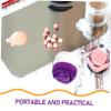 FRCOLOR 48-Piece Refillable Cosmetic Jars with Rose-Flower Lids view 3