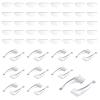 Carreneu Self-Adhesive Silicone Nose Pads for Glasses, 10 Pairs, Transparent view 1