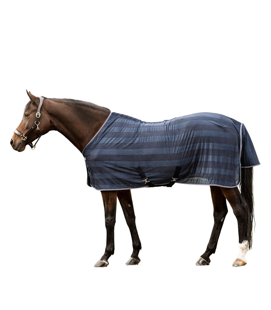 Waldhausen Economic Fly Sheet with Crossed Surcingles, Navy, 165 cm
