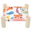 Happyyami Washable Guinea Pig Bed with Removable Hammock for Hamsters view 1